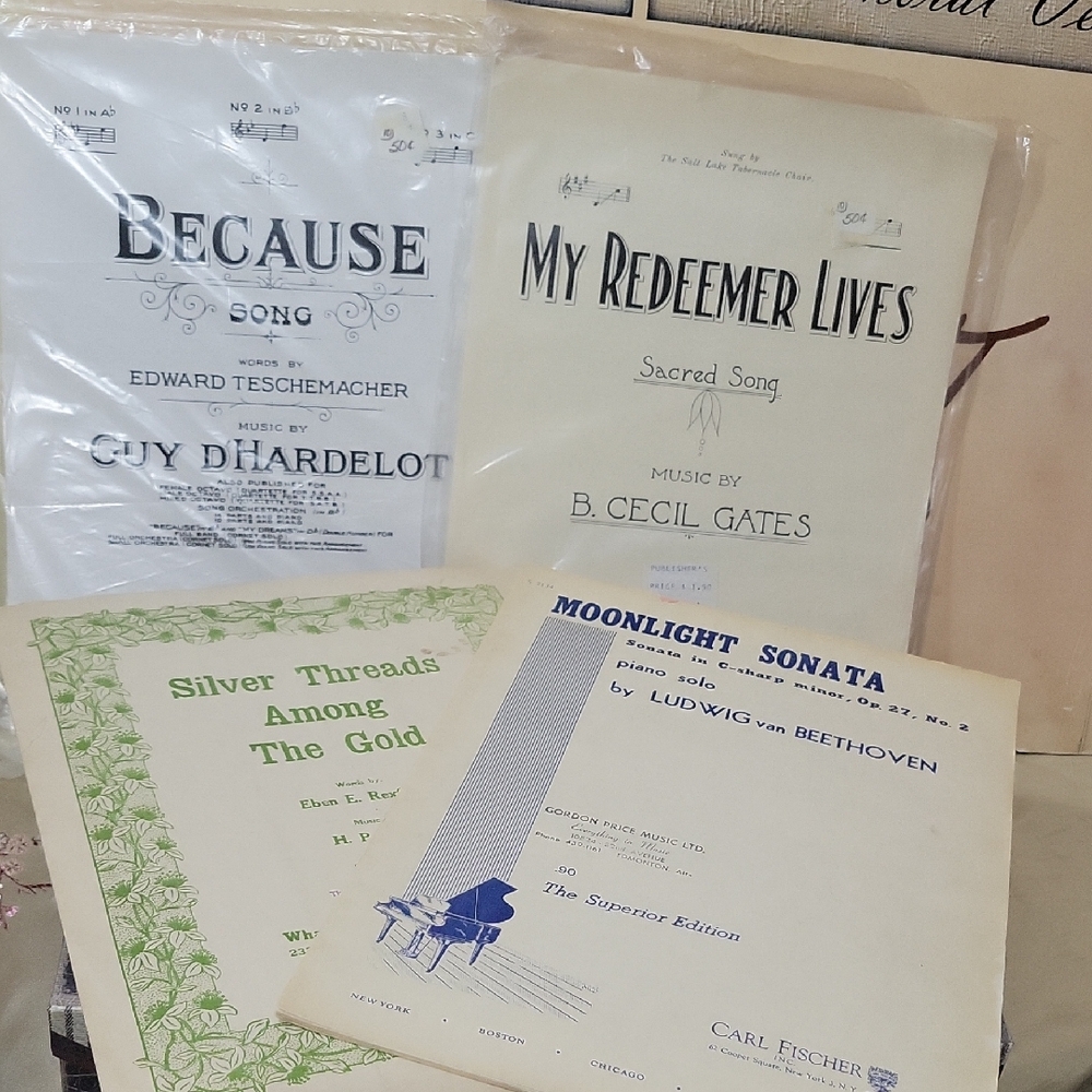 Beyond Vintage Sheet Music Collection